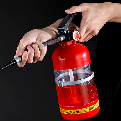 1.5L Beer Wine Drink Dispenser Creative Fire Extinguisher Shape Liquor Dispenser Wine Spirits Beer Beverage Party Bar Accessory